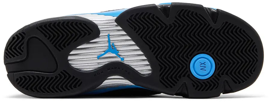 Jordan 14 Retro Black University Blue (2026) GS