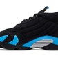 Jordan 14 Retro Black University Blue (2026) GS