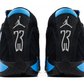 Jordan 14 Retro Black University Blue (2026) Mens
